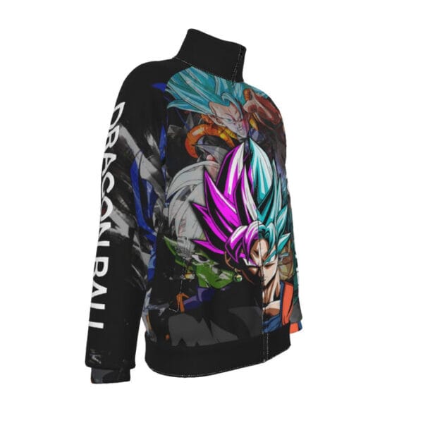 Dragon Ball Super Vegito SSJ Blue x Black Goku SSJ Rose Jacket