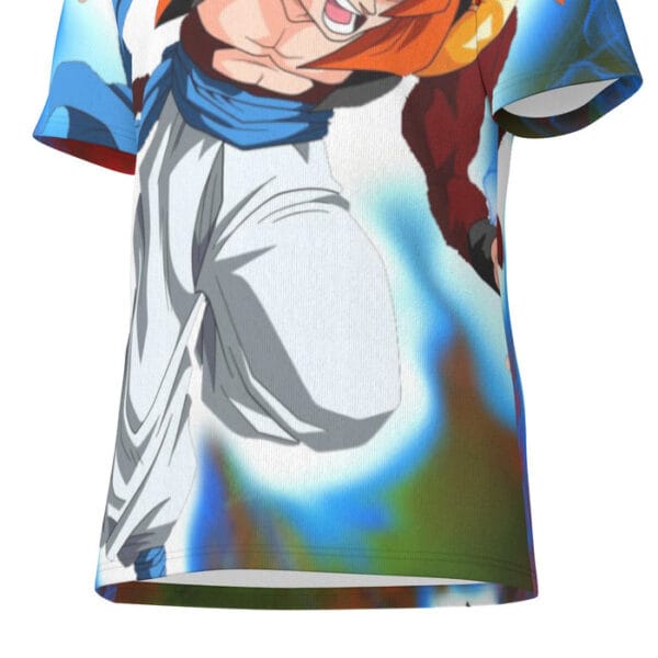 Dragon Ball Anime Gogeta SSJ4 Vibrant 3D Full Print T-shirt