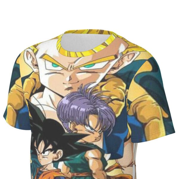 Goten Trunks Gotenks Super Saiyan 3D Cotton T-Shirt