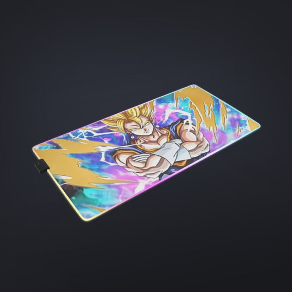 Dragon Ball Vegito Super Power Aura Thunder Earing Super Saiyan cool LED  Mouse Pad