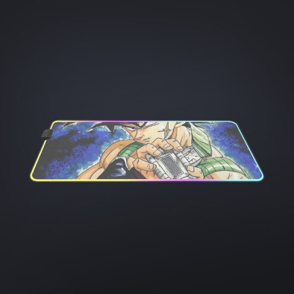 Dragon Ball Bardock Super Saiyan Goku Father Warrior Color Streetwear cool LED  Mouse Pad