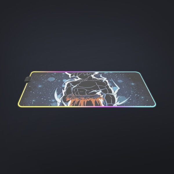 Dragon Ball Z Goku Ultra Instinct Shadow cool LED Mouse Pad