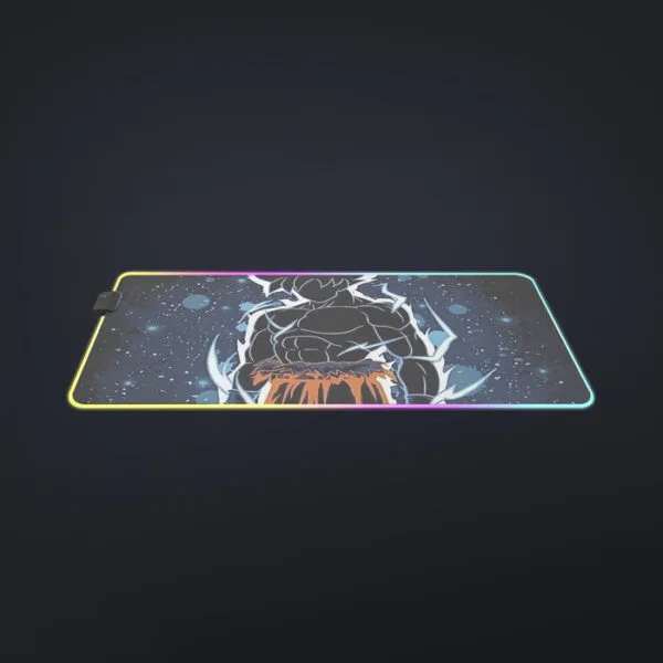 Dragon Ball Z Goku Ultra Instinct Shadow cool LED Mouse Pad
