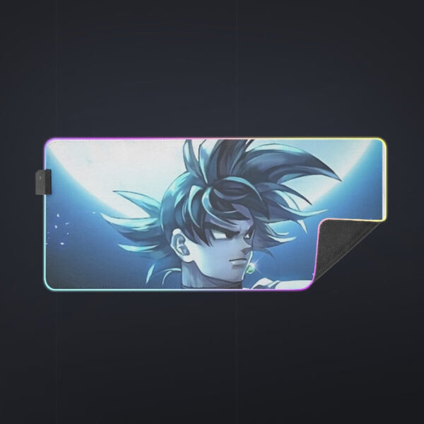 Dragon Ball Super Goku Black Cool Night Blue Sea cool LED Mouse Pad