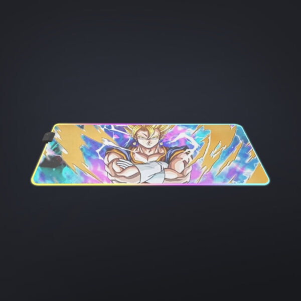 Dragon Ball Vegito Super Power Aura Thunder Earing Super Saiyan cool LED  Mouse Pad