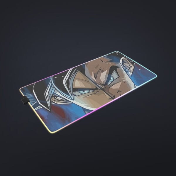 Dragon Ball Z Shirt  SSJ Goku x SSJ Vegeta Fusion cool LED Mouse Pad