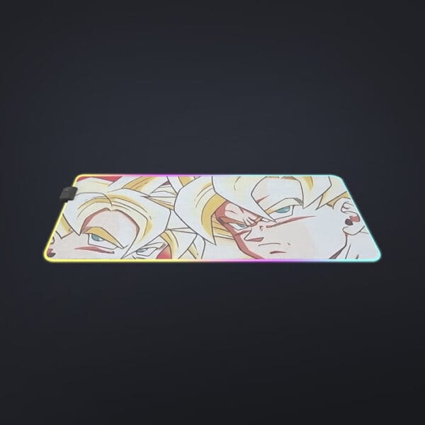 Dragon Ball Z Angry Super Saiyan Fighters Cool LED Mouse Pad