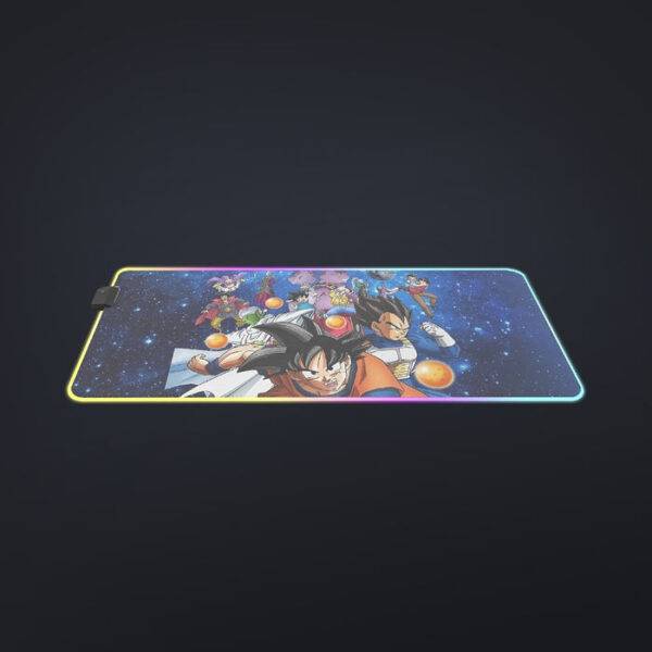 Dragon Ball Super Destruction Gods Goku Vegeta cool  LED Mouse Pad