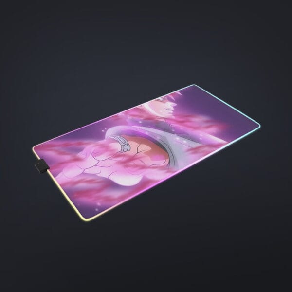 Dragon Ball Super Saiyan Black Goku Rose Cool Casual cool LED  Mouse Pad