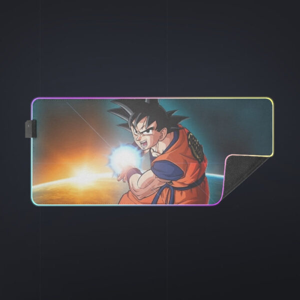 Goku Kamehameha cool  LED Mouse Pad