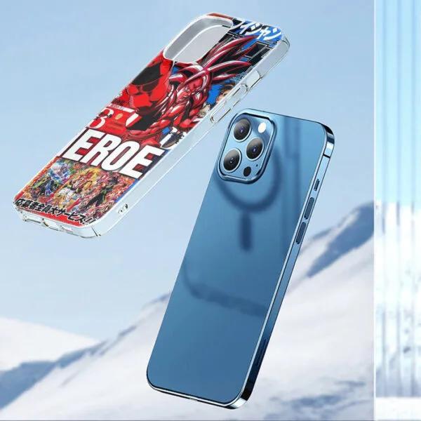 Japan Magazine Full Cover Gogeta Heroe SSJ4 Stylish 3D Iphone 14 Case
