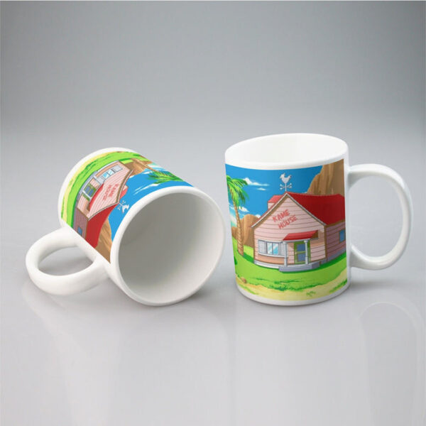 Dragon Ball Master Roshi's Kame House Cartoon Style Mug