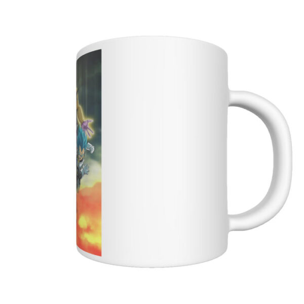 Dragon Ball Goku Vegeta Super Saiyan God Blue SSGSS Fight Villains Mug