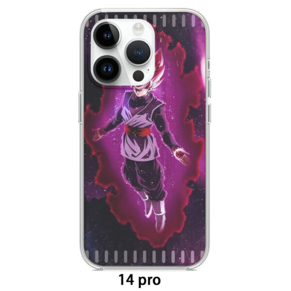 Dragon Ball Black Goku Rose 2 Ultra Instinct Dope 3D Iphone 14 Case