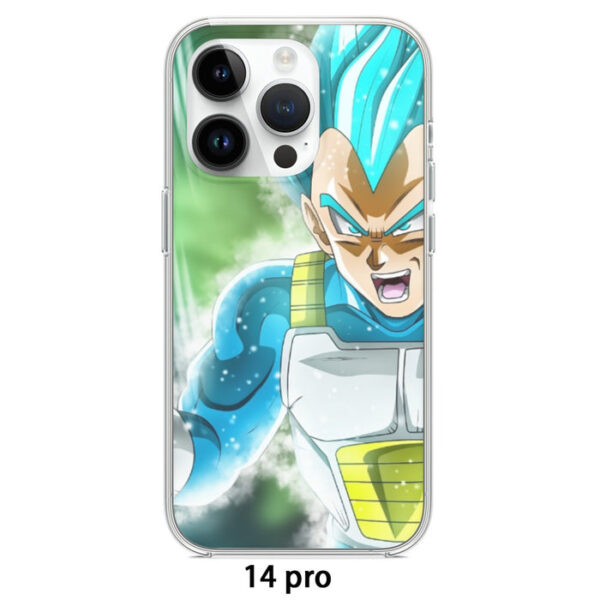 Dragon Ball Super Blue Vegeta Super Saiyan God Cool Iphone 14 Case