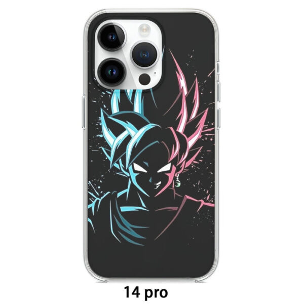 Dragon Ball Super  SSGSS Goku x Black Goku SSJ Rose Iphone 14 Case