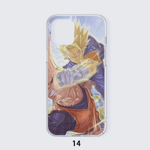 Dragon Ball Shirt  Vegito Punching Super Buu Iphone 14 Case