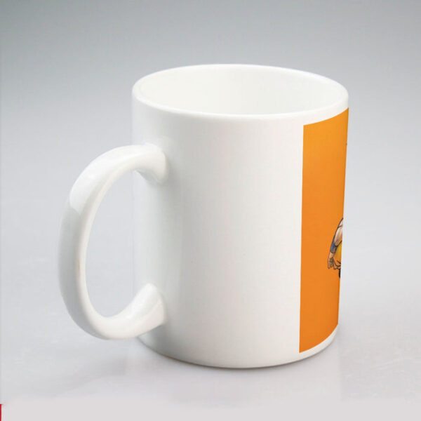 Goku Orange Background Mug