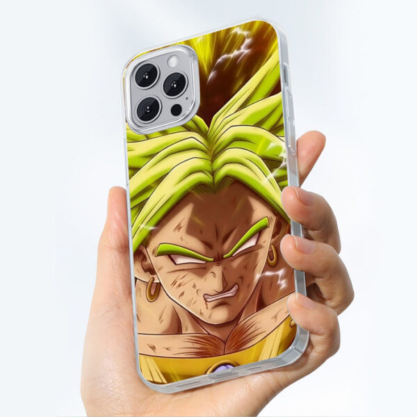 Dragon Ball Super Legendary Super Saiyan Broly White Eyes Custom Iphone 14 Case