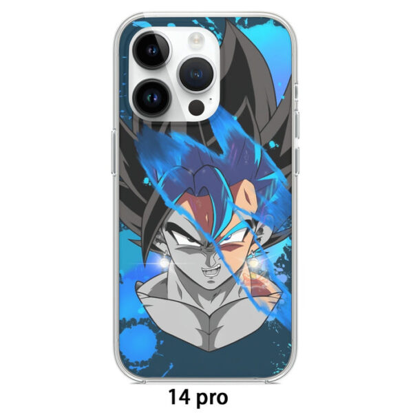 Dragon Ball Z SSJ Goku Painted Iphone 14 Case