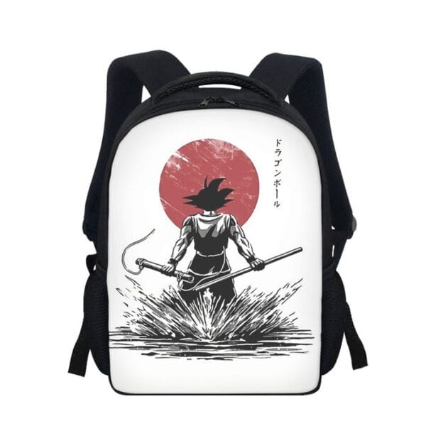 Goku With Red Moon Dragon Ball Backpack