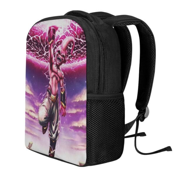 DBZ Kid Buu Super Villain Giant Ki Blast Realistic Design Backpack