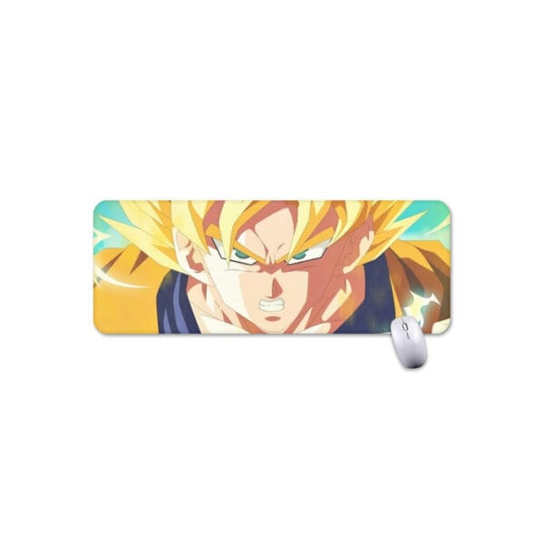 Dragon Ball Goku Super Saiyan Hero Thunder Design Street Style Mouse Pad