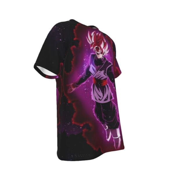 Dragon Ball Black Goku Rose 2 Ultra Instinct Dope 3D T-Shirt