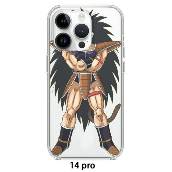 Dragon Ball Z Cool Saiyan Raditz Pride and Proud Iphone 14 Case