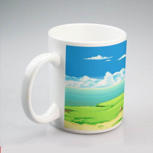 Dragon Ball Master Roshi's Kame House Cartoon Style Mug