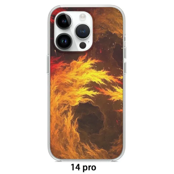 Dragon Ball Z Super Saiyan Orange Aura Dope Streetwear Iphone 14 Case