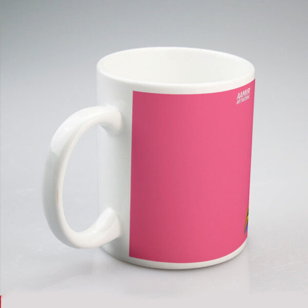 Dragon Ball Super Cool Grin Zamasu Potara Earring Pink Mug