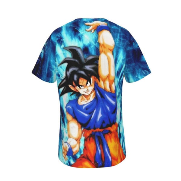 Dragon Ball Z Son Goku Cool Blue Aura Energy Ball T-Shirt