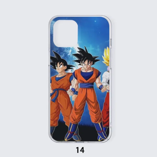 Dragon Ball Z Cool Goku Super Saiyan Transformation Iphone 14 Case