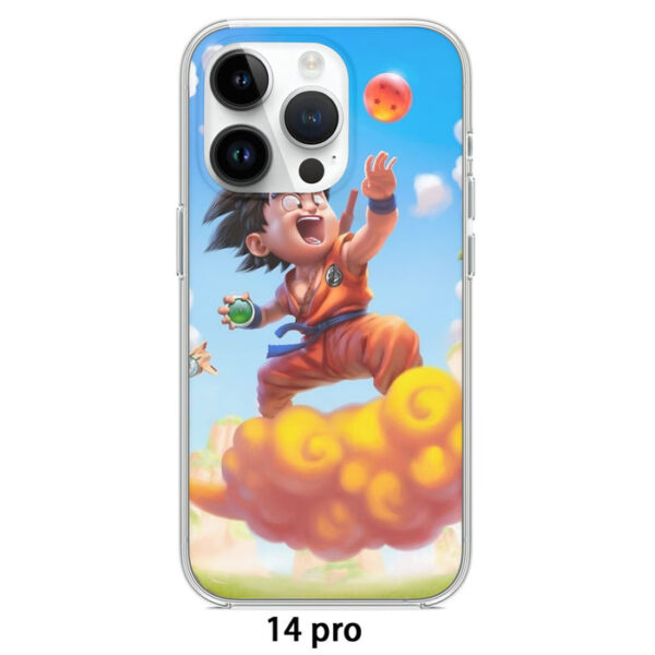 Dragon Ball Goku Kid Ride Flying Nimbus Cute Dope Streetwear Iphone 14 Case