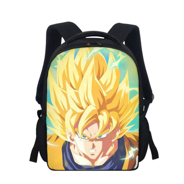 Dragon Ball Goku Super Saiyan Hero Thunder Design Street Style Backpack