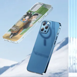 DBZ Kid Goku Super Saiyan Grandpa Gohan Cover Rain Cute Design Iphone 14 Case