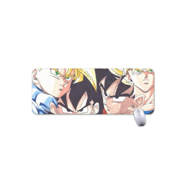 Dragon Ball Goku Vegeta Trunks Gohan Super Saiyan Cool Trending Design Mouse Pad