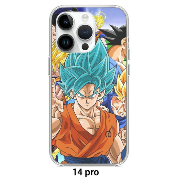 DBZ Goku Saiyan God Blue SSGSS Whis Symbol Cool Design Iphone 14 Case