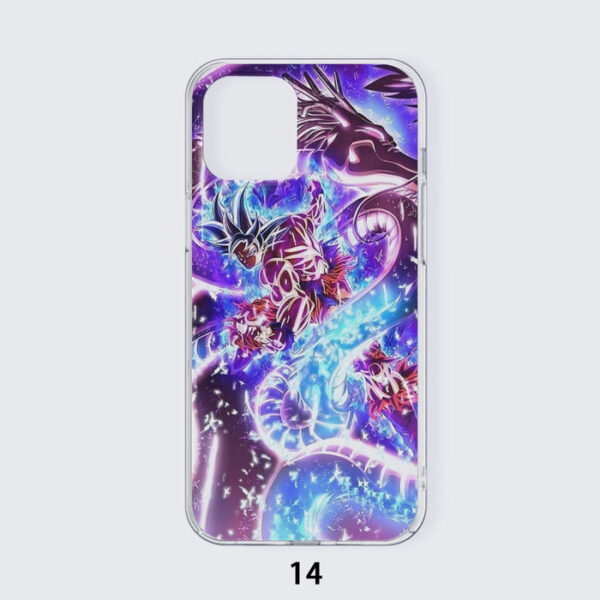 Dragon Ball Super  Ultra Instinct Goku x Shenron Iphone 14 Case