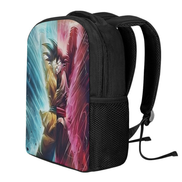 Dragon Ball Super Shirt Black Goku SSGSS Goku Spirit Bomb Backpack