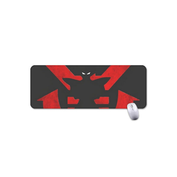 Dragon Ball Z Vegeta Shadow Cool Red Vegeta Symbol Mouse Pad