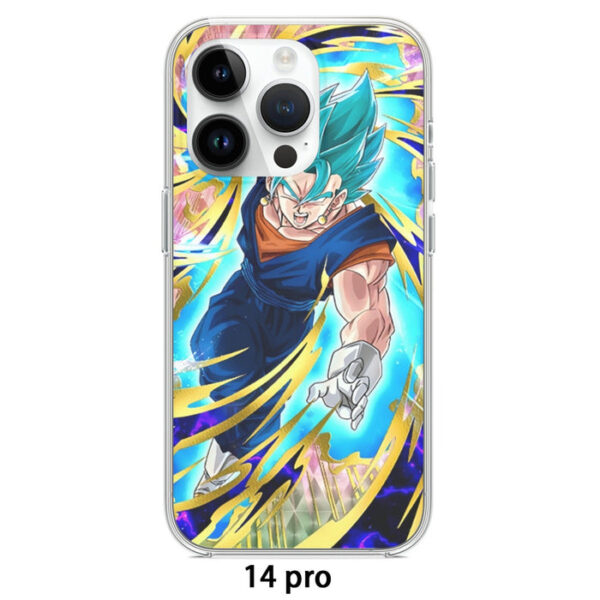 Dragon Ball Super Vegito Ultra Instinct Cool Colorful Iphone 14 Case