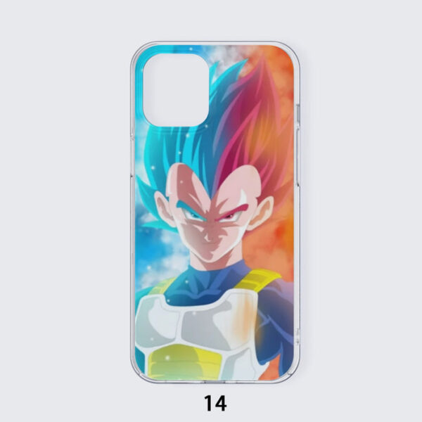 DBZ Vegeta Super Saiyan God Blue SSGSS Cool Portraits Iphone 14 Case