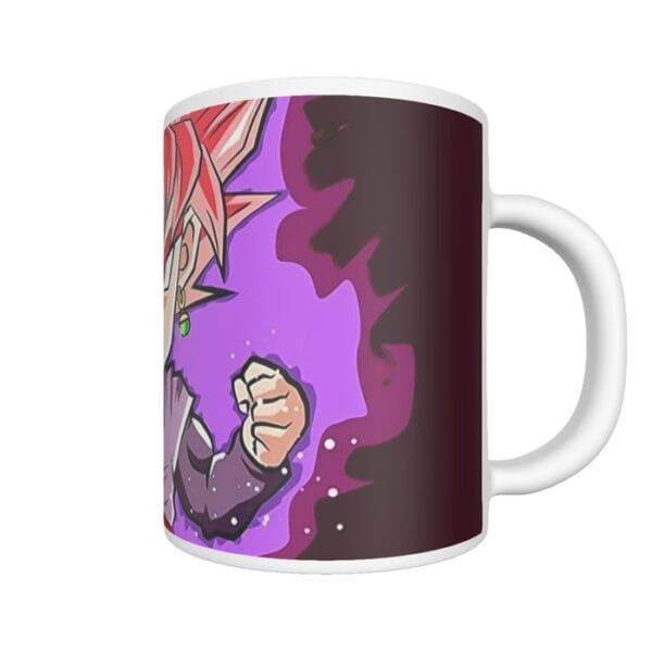 DBZ Goku Zamasu SSGSS God Blue Rose Super Saiyan Chibi Mug