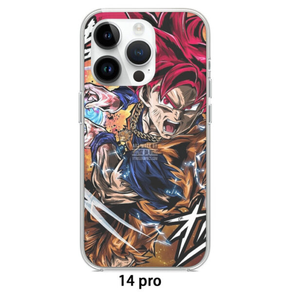 Goku Super Saiyan God Iphone 14 Case