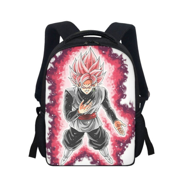 Dragon Ball Super Black Goku Rose 2 Super Saiyan Grin Backpack