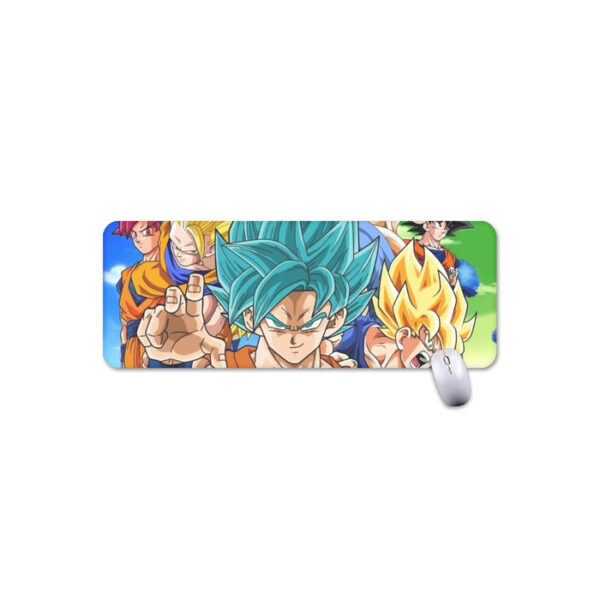 DBZ Goku Saiyan God Blue SSGSS Whis Symbol Cool Design Mouse Pad