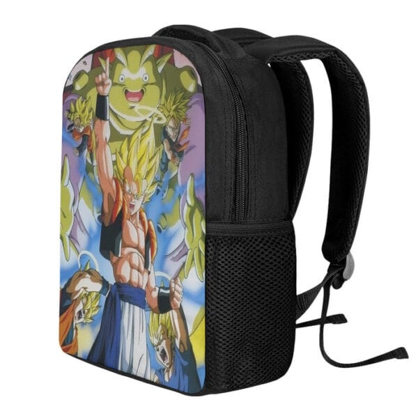 DBZ Goku Vegeta Fusion Saiyan Gogeta Colorful Design Streetwear  Backpack