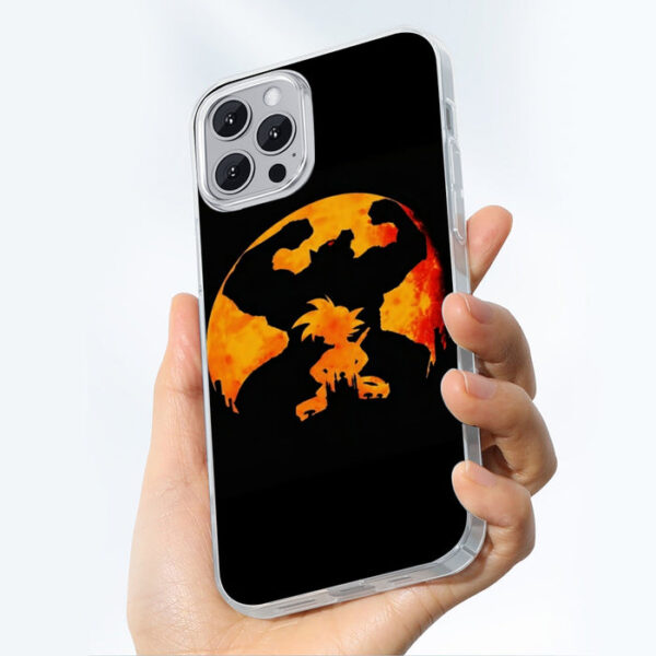 Dragon Ball Z Cool Shadow Kid Goku Great Ape Evolution Iphone 14 Case